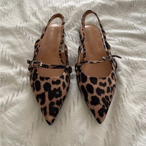 Berness Leopard print flats size 9